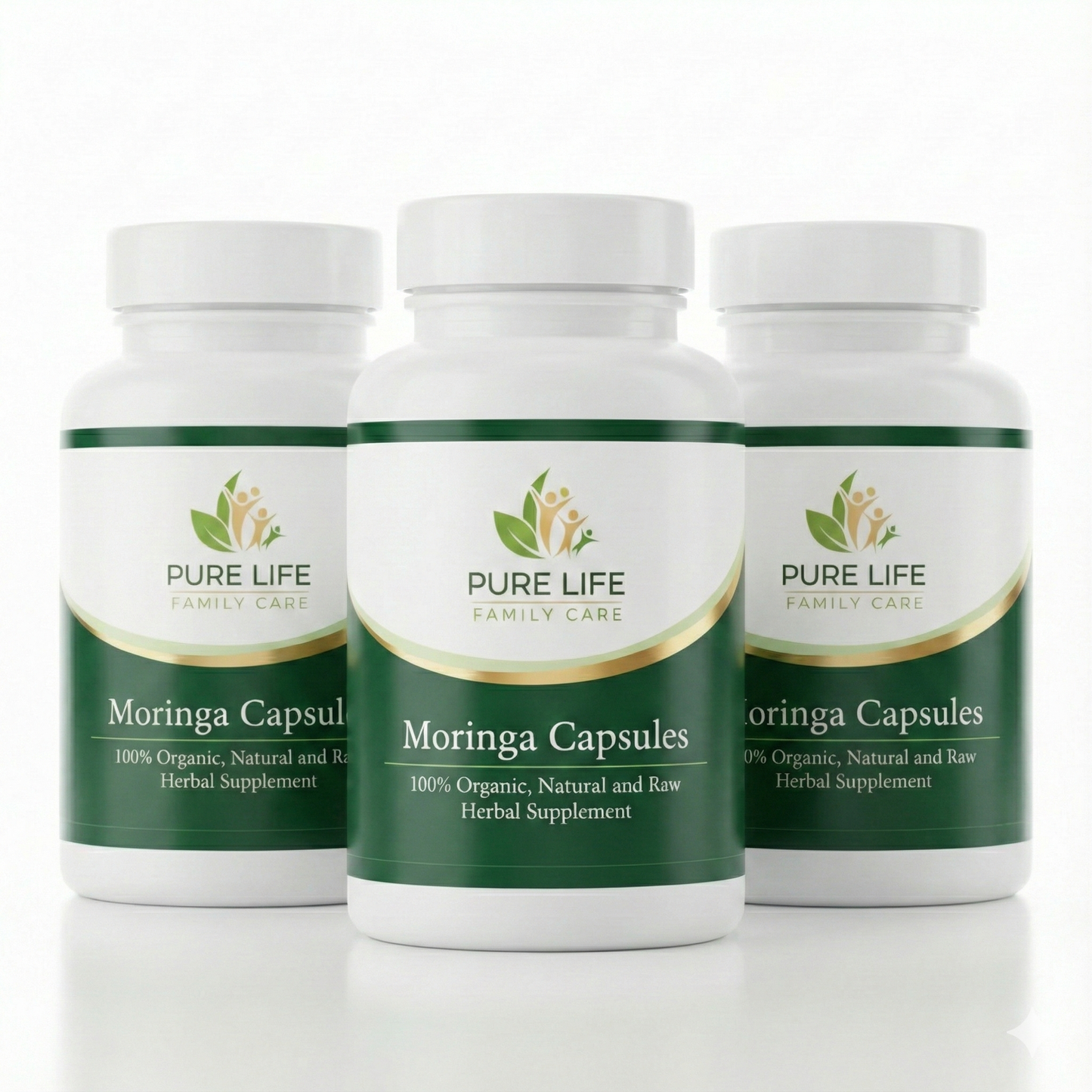 Moringa Capsules – Organic Superfood, Immunity Booster & Joint Relief-By Pure Life ٖ