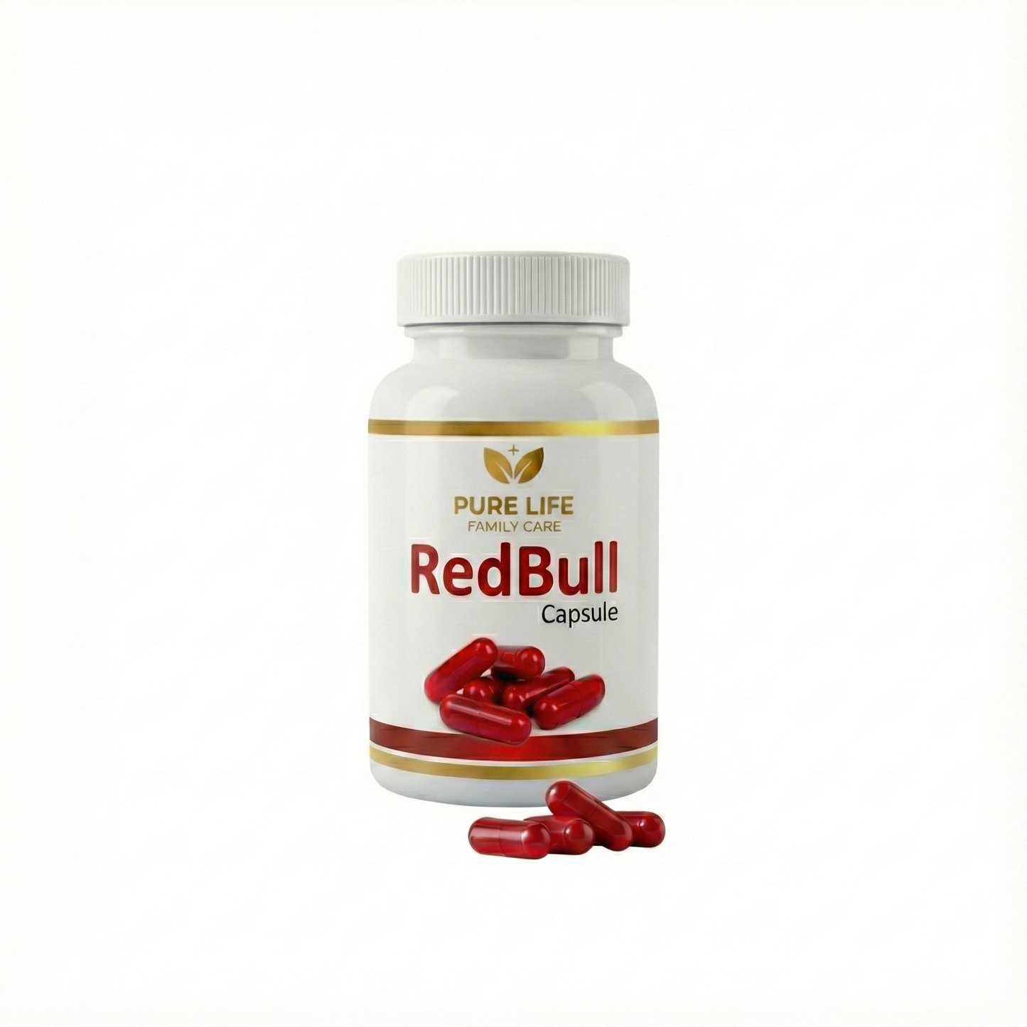 Pure Life Red Bull Capsules – Instant Timing & Power Booster (For Waqti Istamal)