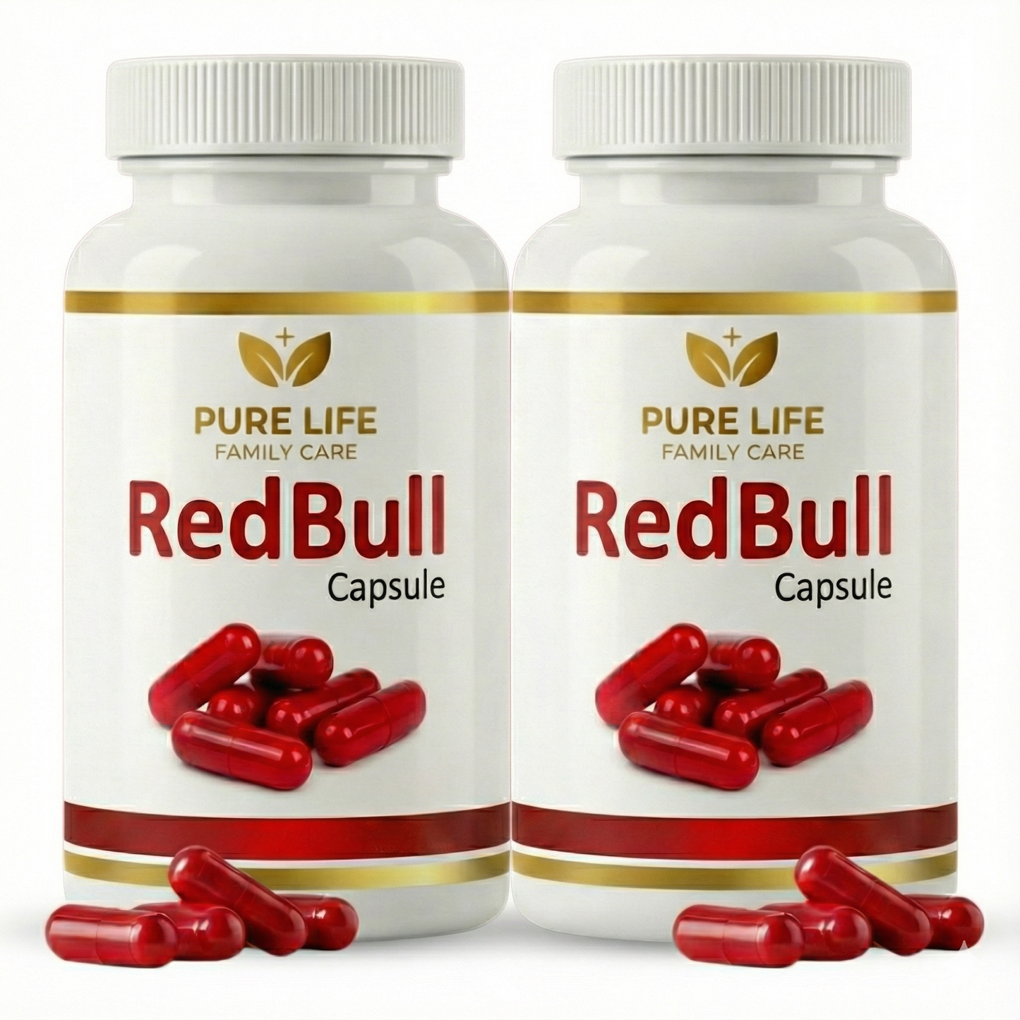 Pure Life Red Bull Capsules – Instant Timing & Power Booster (For Waqti Istamal)