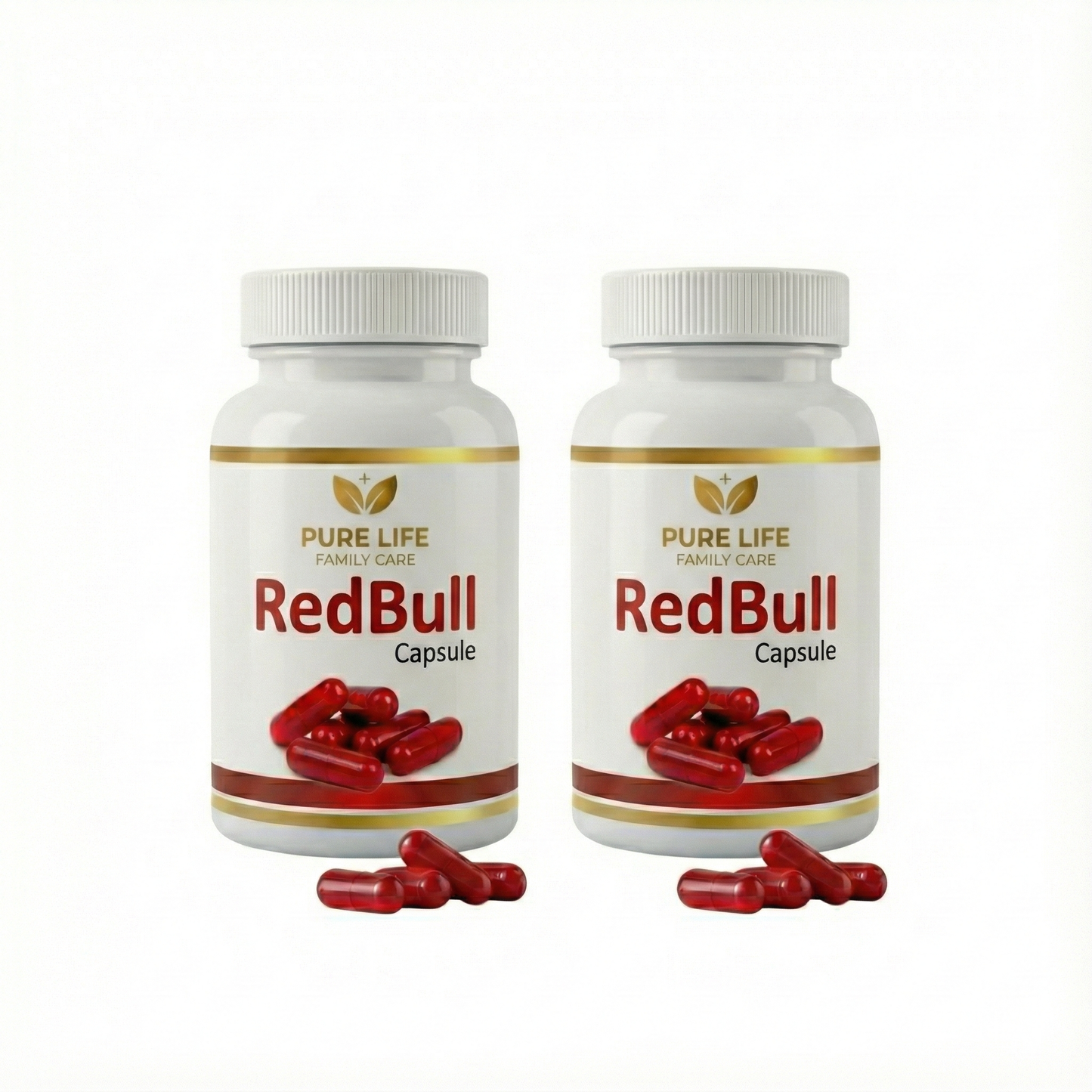 Pure Life Red Bull Capsules – Instant Timing & Power Booster (For Waqti Istamal)